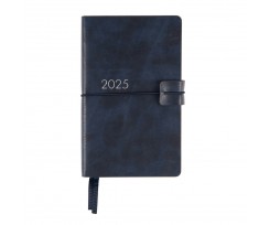 Щоденник датований 2025 Leo Planner Glory 120х200 мм 352 сторінки темно-синій (252511)