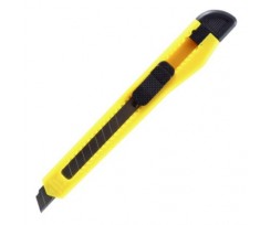 Ніж канцелярський Klerk 9 мм жовтий (Я13823_KL0804)
