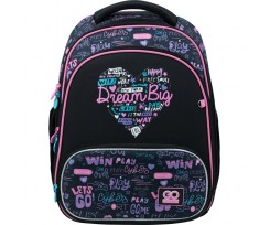 Рюкзак шкільний каркасний GoPack Education Love Dreamer 38x28x15 см 12.5 л (GO22-597S-1)