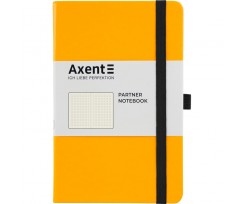 Книга записна Axent Partner A5- 96 аркушiв крапка жовта (8306-08-A)