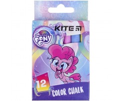 Мел цветной Kite Jumbo My Little Pony 12 штук ассорти (LP21-075)