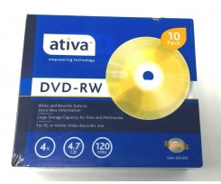 Диск Ativa DVD-RW 4.7 Gb (*27771)