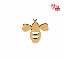 Міні-заготовка ROSA TALENT Пчела МДФ 40х40 мм 10 шт (2809130)