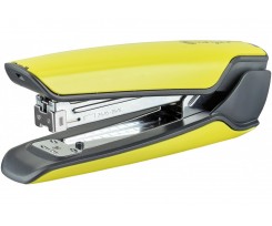 Степлер Kangaro скоби №24/6-26/6 до 30 аркушів пластиковий лимонний (Nowa-335S lemon yellow)