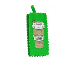 Пенал Cool For School 1 відділення зелений (J-2609-green)