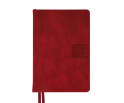 Дневник датированный 2026 Leo Planner Persona A5 368 страниц бордовый (252663)