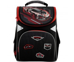 Рюкзак шкільний каркасний GoPack Education, 34x26x13 см, 11 л, поліестер, Super race (GO20-5001S-14)