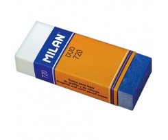 Гумка Milan Duo 61х23х12 мм 1 шт каучук (ml.720)