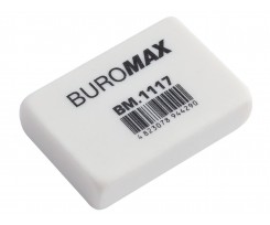 Резинка Buromax 32x22x8 мм 60 штук белый (BM.1117)