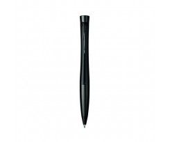 Ручка шариковая Parker Urban Premium Matt Black BP Трезуб черная на торце (21232M_T001y2)