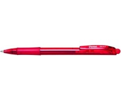 Ручка кулькова Pentel 0.7 мм червона (ВК 417-B)