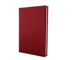 Дневник недатированный Economix Allegra A5 320 листов бордовый (E21749-18)