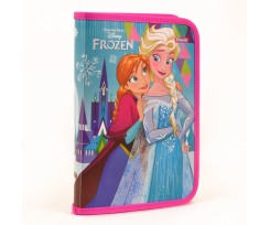 Папка для тетрадей 1 Вересня Frozen В5 пластиковая на молнии (491369)
