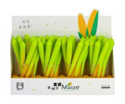 Ручка шариковая Maxi Maize гелевая синяя ассорти (Z17023)