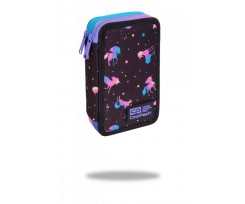 Пенал з наповненням COOLPACK JUMPER 2 DOUBLE DECKER PENCIL CASE DARK UNICORN 19,5х12,5х5см (C66234)