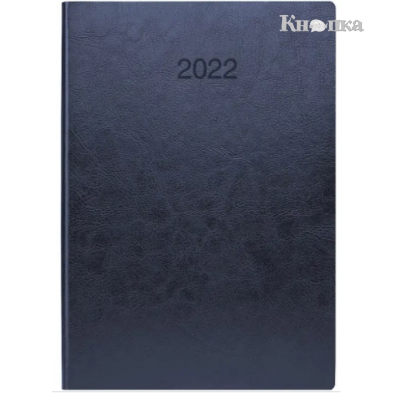 Щоденник датований Brunnen Flex 2022 А5 336 аркушів лінія синій (73-795 70 302)