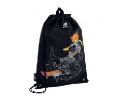 Сумка для взуття Kite Hot Wheels Skate 46x33 см чорна (HW25-600M-2)