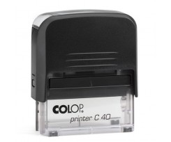 Оснащення до штампу Colop 23х59 мм чорний (Printer C40)