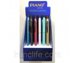 Ручка масляна автомат Piano синя (008-PS)