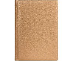 Дневник недатированный Optima Cabinet А5 320 страниц золото (O25427-15)