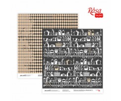 Бумага для скрапбукинга ROSA TALENT Recipe book 3 двусторонняя 308х308 мм 200 г / м2 (5316034)