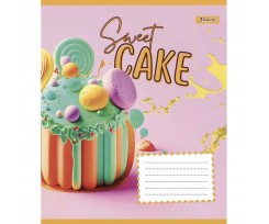 Зошит учнівський 1 Вересня Sweet cake А5 24 аркуші лінія (766385)