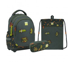 Школьный набор Wonder Kite Game Mode 36x27x16 см серый (SET_WK22-724S-4)