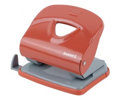 Дырокол Axent Exakt-2 Earth до 30 листов металлический коралловый (3930-28-A)