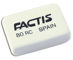 Гумка Factis біла (fc.80RC)