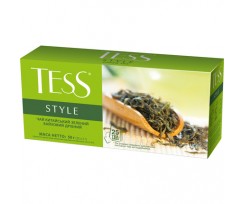 Чай Tess Style зеленый 2 г 25 штук пакетированный (prpt.105102)