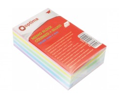 Папір для нотаток Optima Люкс 50х80 мм 250 аркушів (O25545)