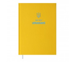 Дневник недатированный Buromax Patriot А5 288 страниц желтый (BM.2029-08)