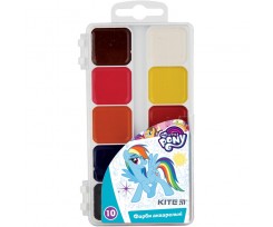 Фарби акварельні Kite My Little Pony, 10 кольорів (LP19-060)