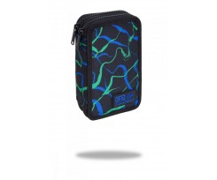 Пенал з наповненням COOLPACK JUMPER 2 DOUBLE DECKER PENCIL CASE INFRAGREEN 19,5х12,5х5см (C66250)