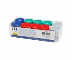 Чинка Buromax Base з контейнером асорті (BM.4758)