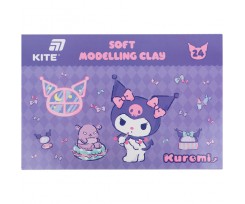 Пластилин восковой Kite Kuromi 480 г 24 цветов (HK24-089)
