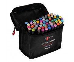 Набор маркеров Santi спиртовые в сумке 60 шт (390779)