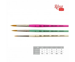 Синтетика кругла для декору ROSA TALENT HOBBY&CRAFT 6 коротка ручка (H&C0R06)