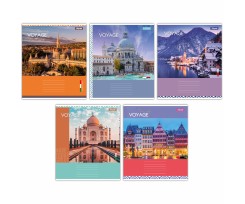 Зошит для записів 1В New city voyage А5 48 аркушів клітинка (767364)