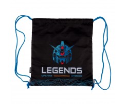Сумка для взуття 1Вересня Robotech Legends 40x35 см чорний (533496)