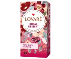 Чай Lovare Королівський десерт 24 пакетики квітковий (lv.71123)