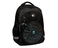 Рюкзак школьный Yes Alien 41x31x13 см 16 л серый (559987)
