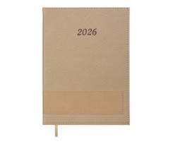Дневник датированный 2026 Buromax Prestige A5 336 страниц бежевый (BM.21147-28)