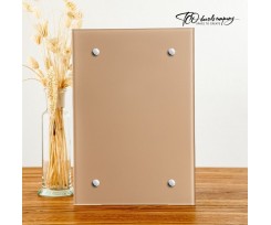 Доска стеклянная ТСО 1000х1000 мм Shie Brown Matt (GM-7004 Shie Brown Matt)