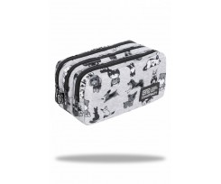 Пенал COOLPACK PRIMUS THREE ZIP PENCIL POUCH DOGGIES 8х22х9см (C60180)