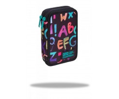 Пенал з наповненням COOLPACK JUMPER 2 DOUBLE DECKER PENCIL CASE ALPHABET 19,5х12,5х5см (C66236)