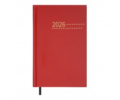 Дневник датированный 2026 Buromax Zest A5 320 страниц красный (BM.21167-05)
