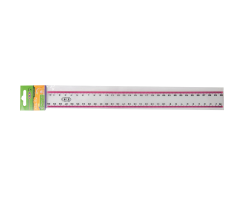 Линейка ZiBi, прозрачный с розовой смужуою, 30 см (ZB.5611-10)