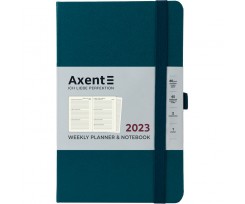 Щотижневик Axent Partner Strong 125x195 мм 96 аркушів малахітовий (8505-23-31-A)