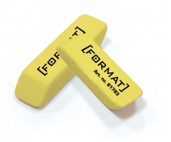 Гумка Format 40х12х10 мм жовта (F81783)